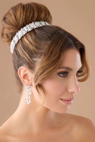 Simulated Diamond Drop Earrings