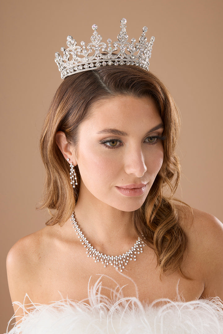 GWYNETH Swarovski Princess Full Crown