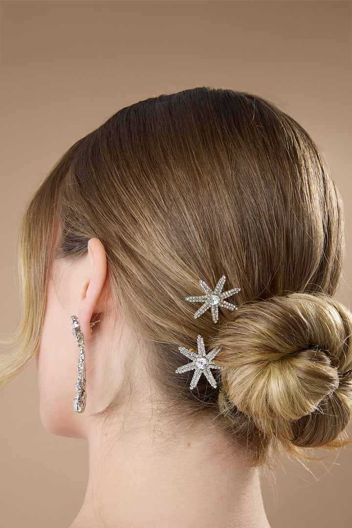 ZURI SWAROVSKI crystals Hair Pins, Sold in Pairs