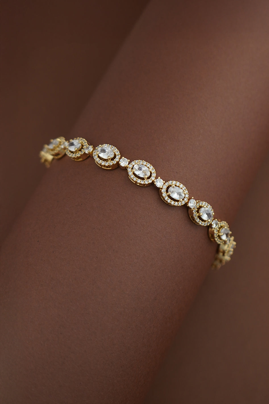 CHORLIZE Simulated Diamond Bracelet - Sample Sale