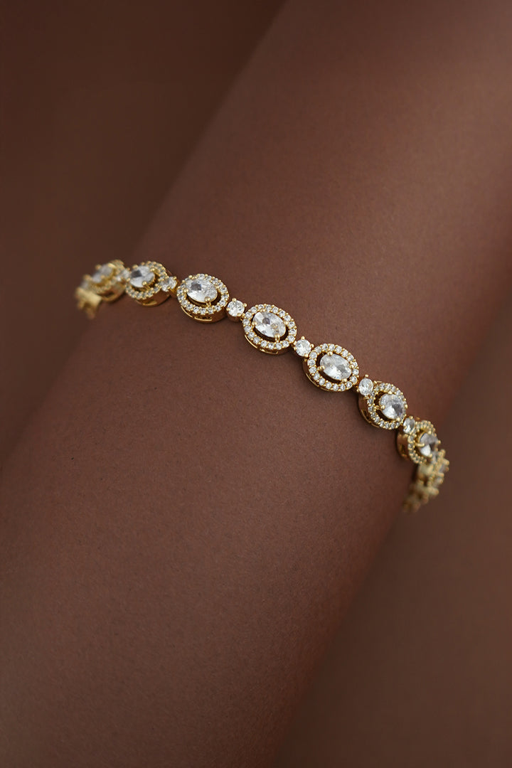 CHORLIZE Simulated Diamond Bracelet - Sample Sale
