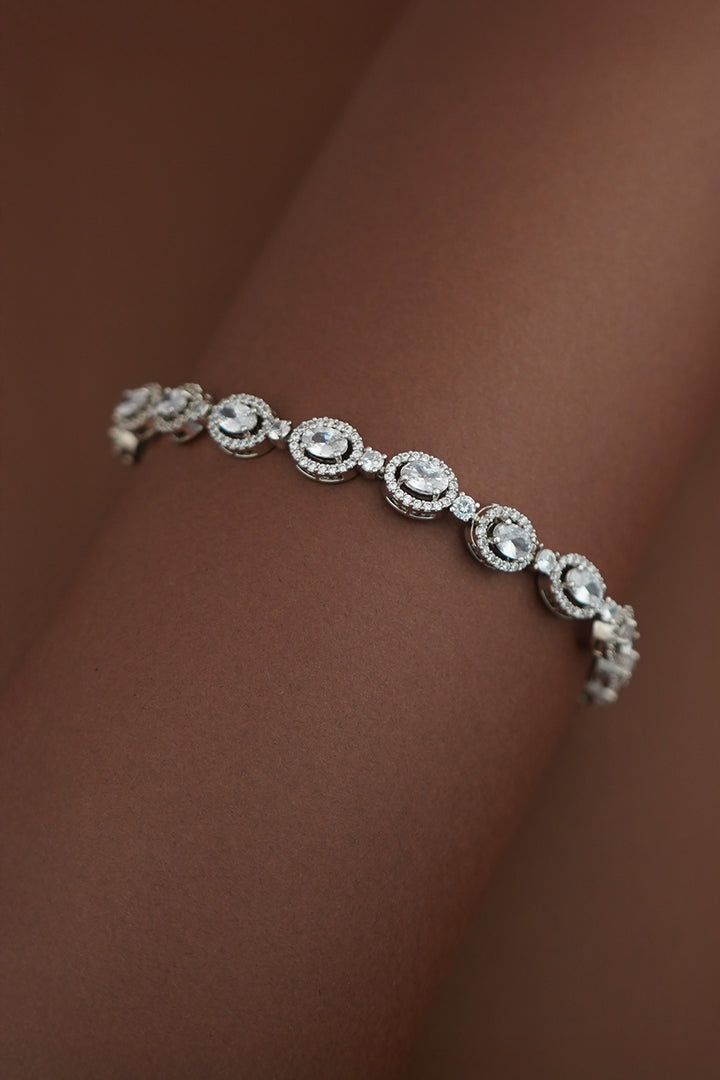 CHORLIZE Simulated Diamond Bracelet - Sample Sale