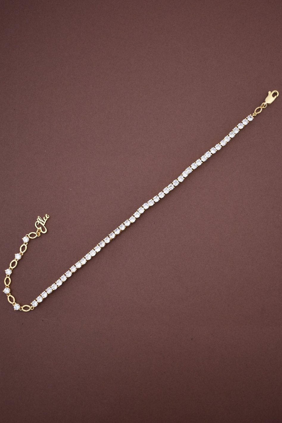 Charli Tennis Bracelet gold