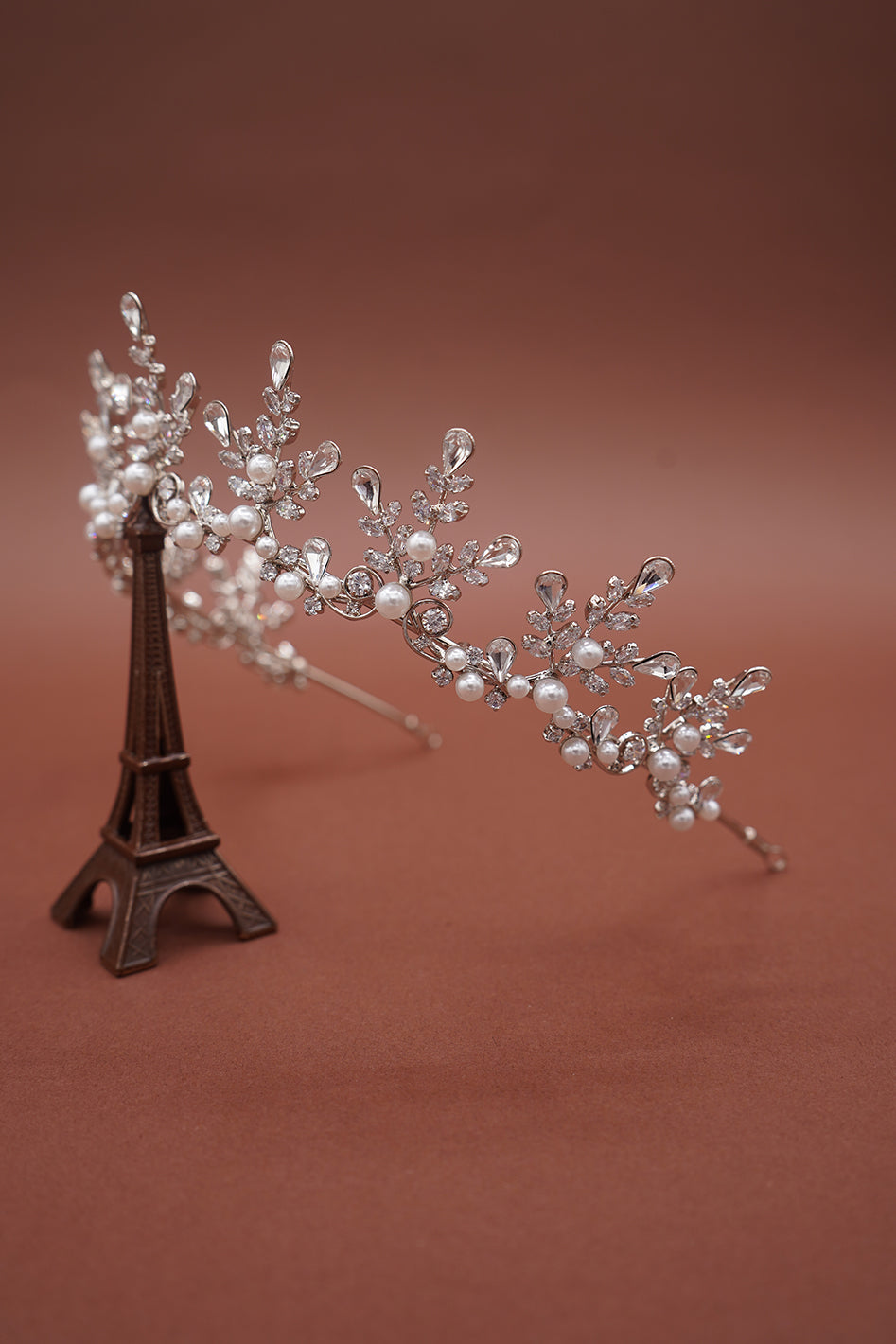 HARPER-PEARLS Swarovski Tiara