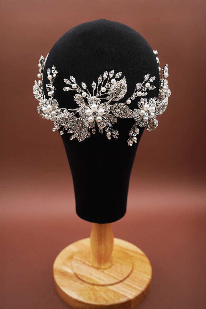 LEINA-PEARLS Luxurious Swarovski Headpiece