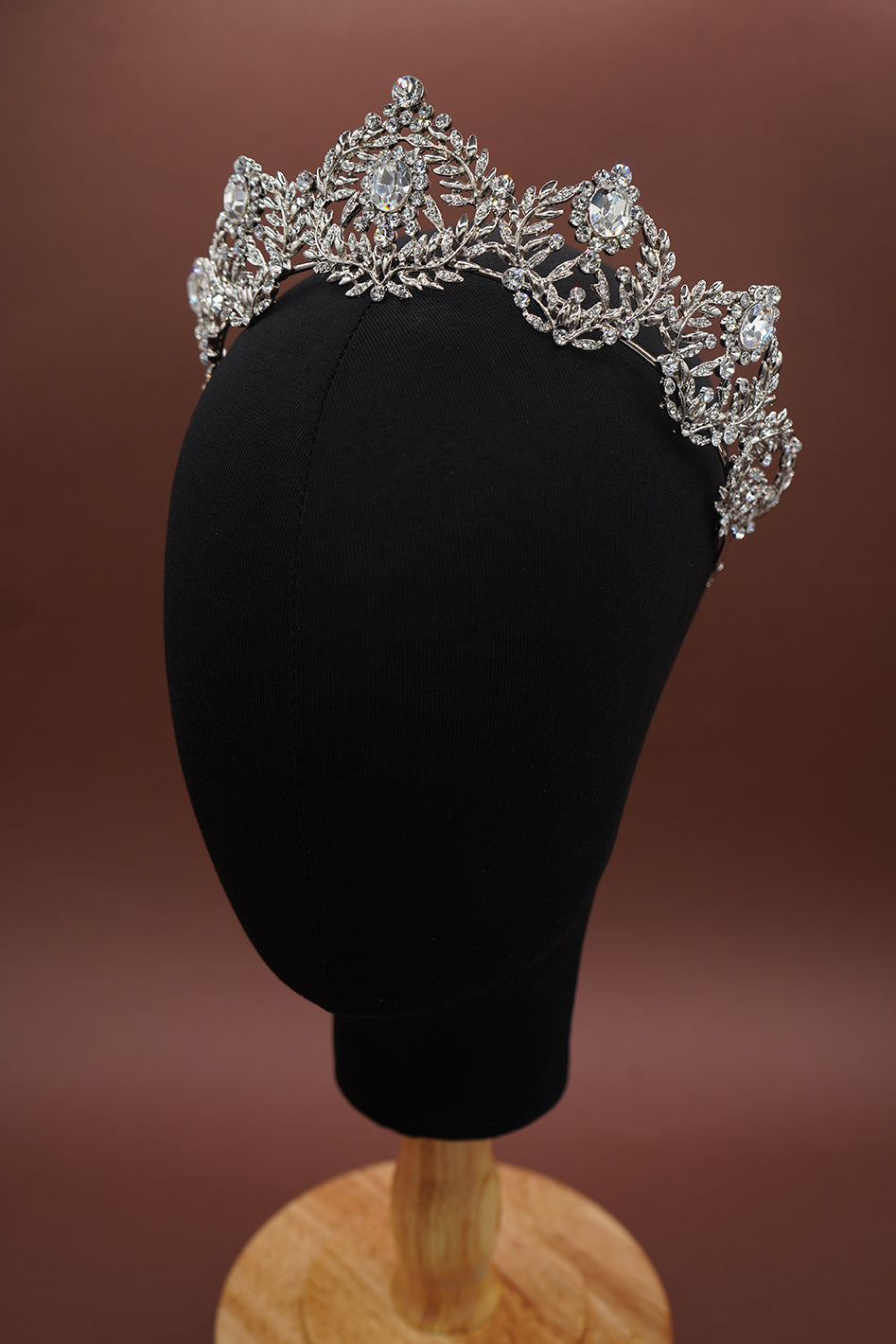 Ellee Bride Adorned with MELINA Swarovski Crown