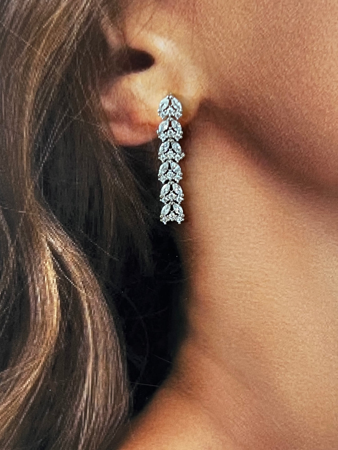 SOL Earrings, Swarovski Earrings - Final Sale