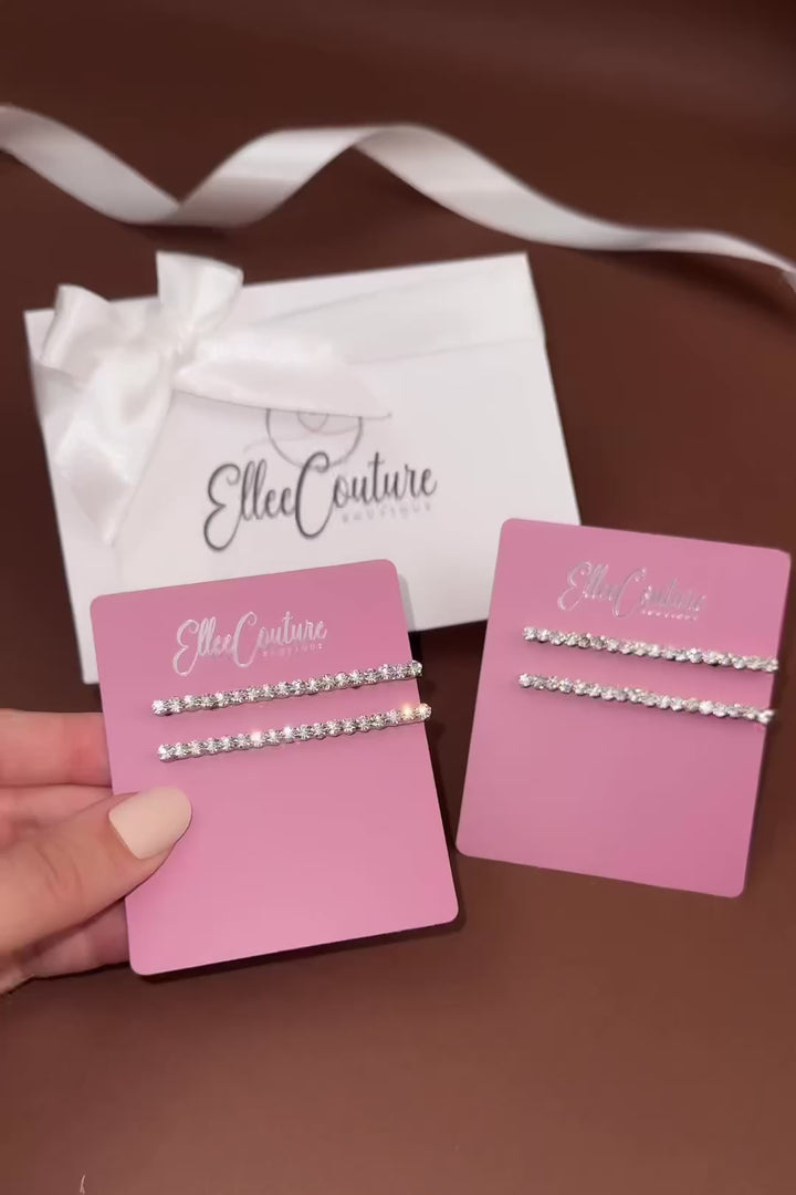 ARIA Regular Swarovski Hair Pins (Sold in Pairs)