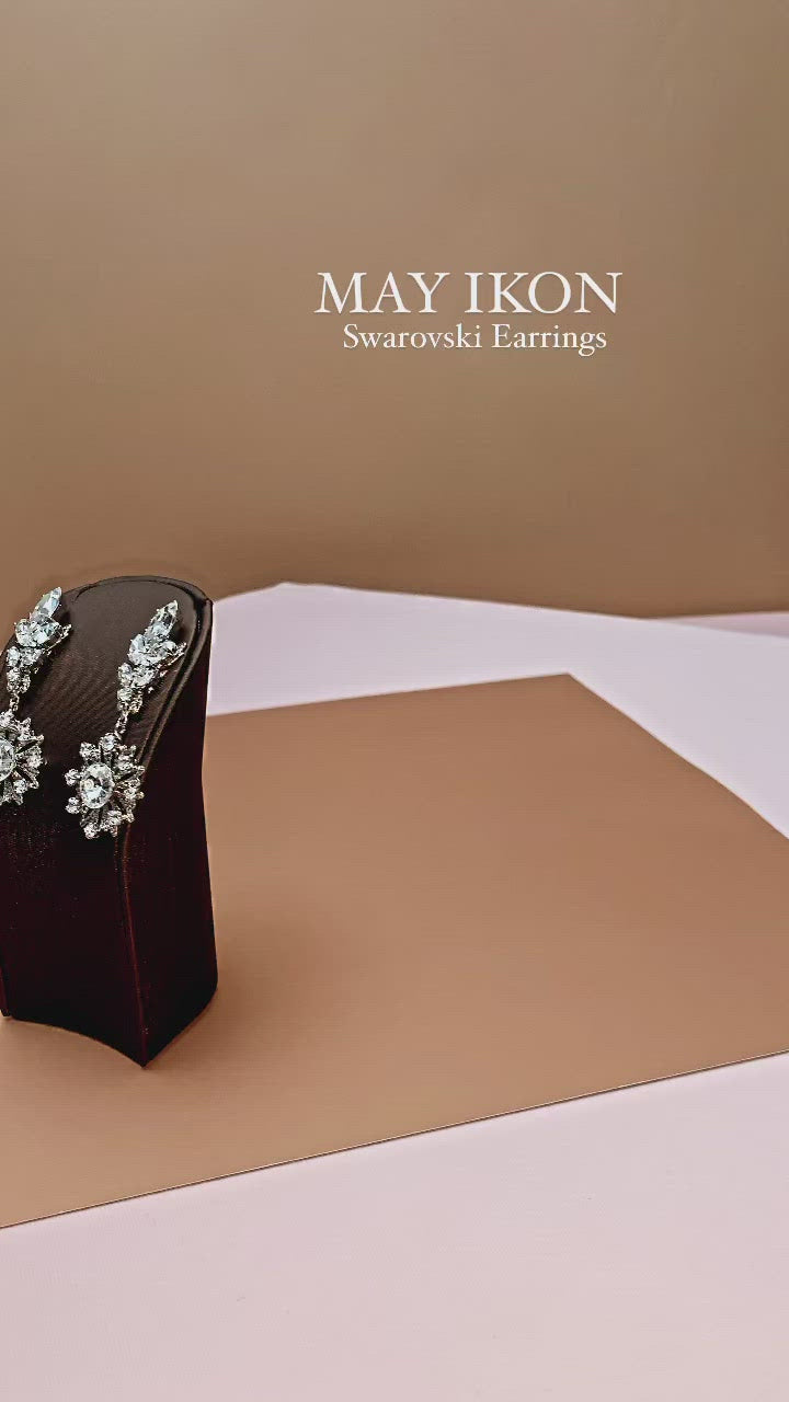 May Ikon Earrings Silver Video