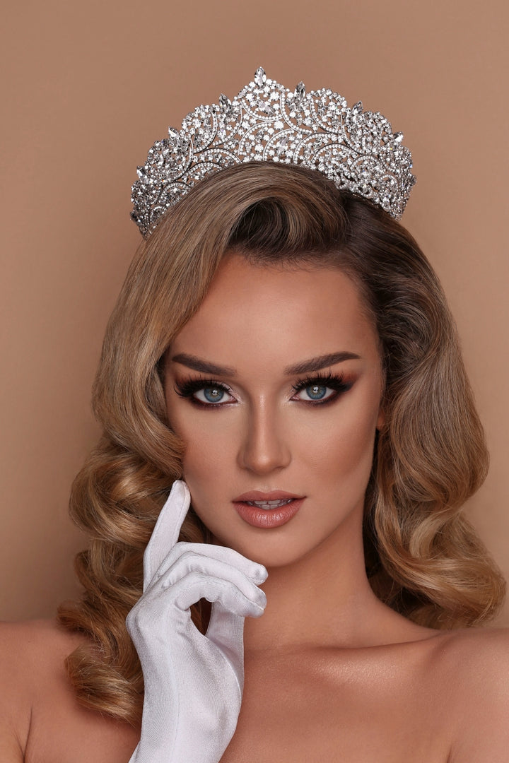 GEORGIAN Swarovski Bridal Crown