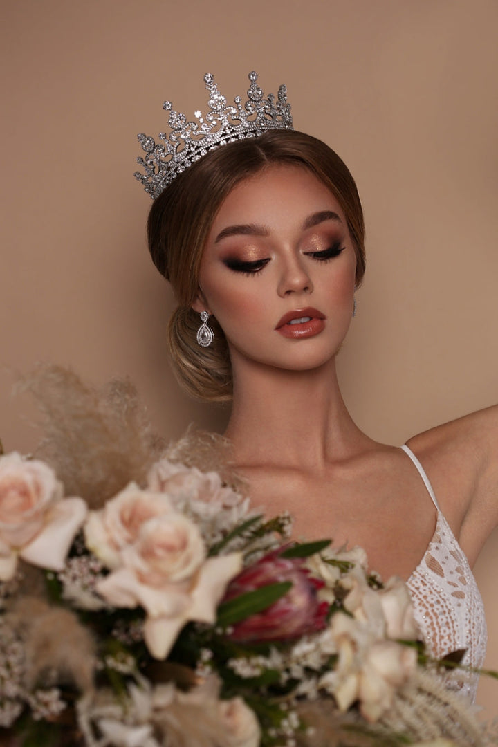 GWYNETH Swarovski Princess Full Crown