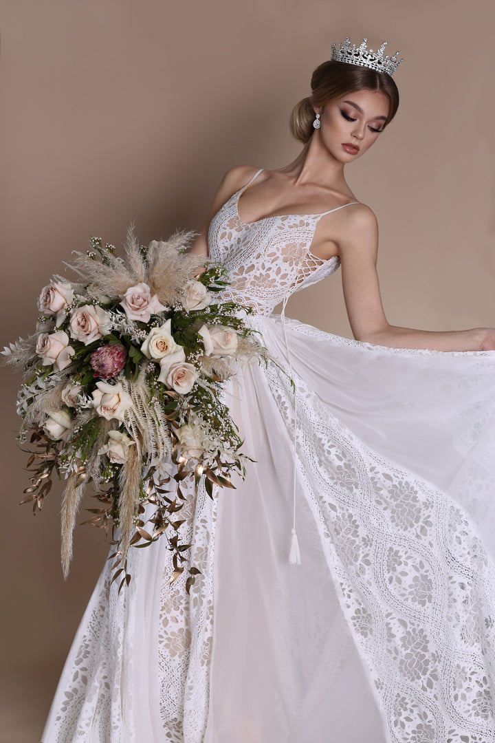 GWYNETH Swarovski Princess Full Crown