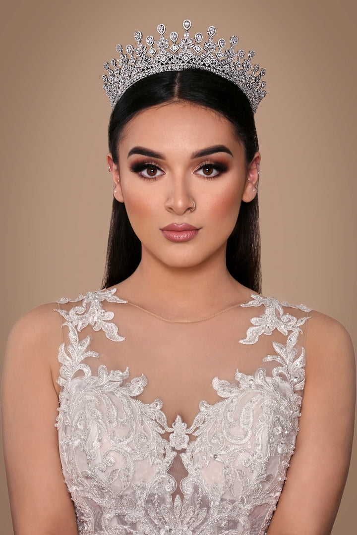 LUCIENNE Simulated Diamond Crown