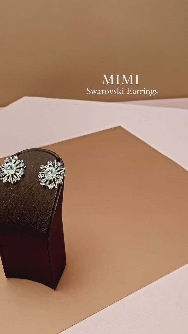 MIMI IKON Swarovski Earrings - Final Sale