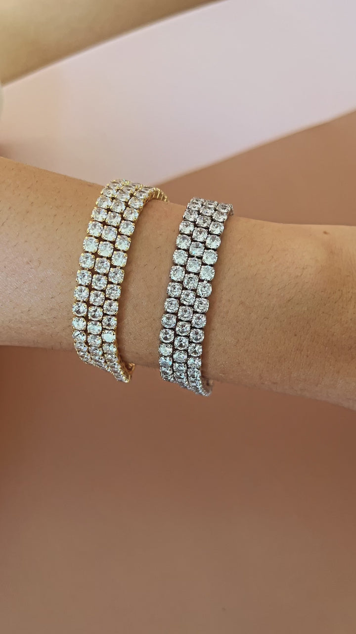 LUXUS Simulated Diamond Bracelet *Final Sale*