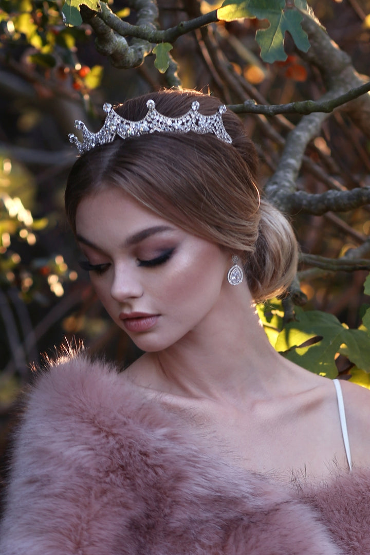 DIANA Simulated Diamond Tiara