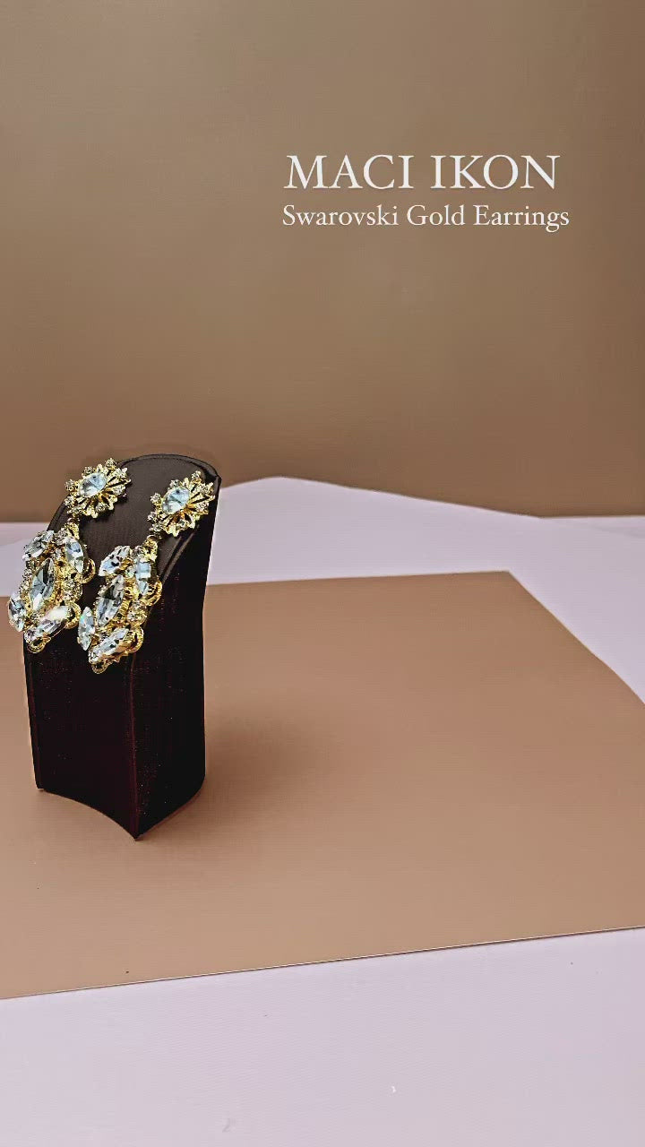 Maci Ikon Earrings gold tone video