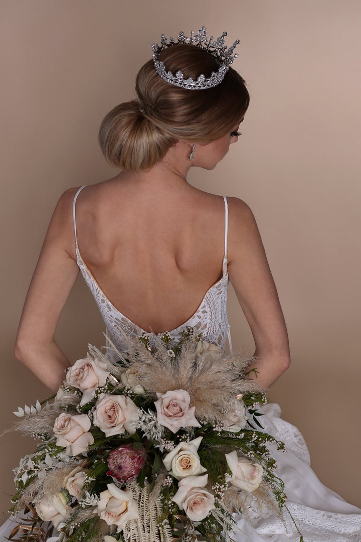 GWYNETH Swarovski Princess Full Crown