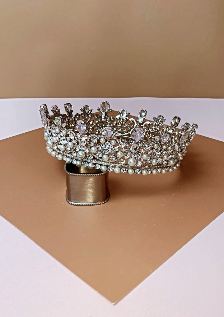 CARINA-Pearls Swarovski Full Crown