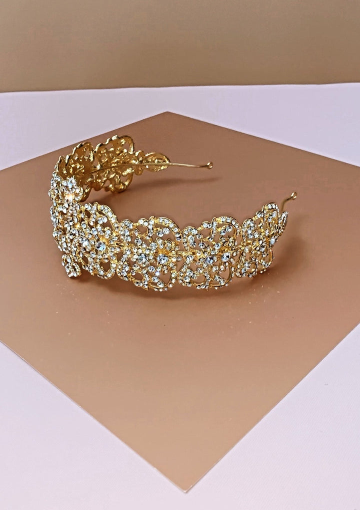 bridal pearl headband
