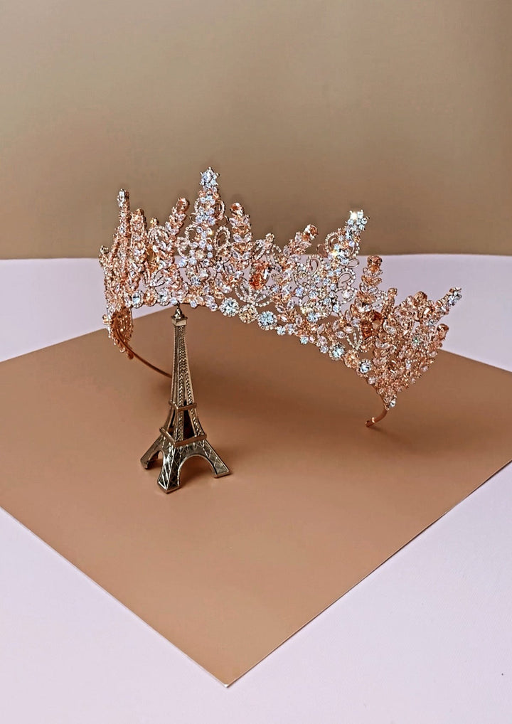 AURORA Swarovski Bridal Crown