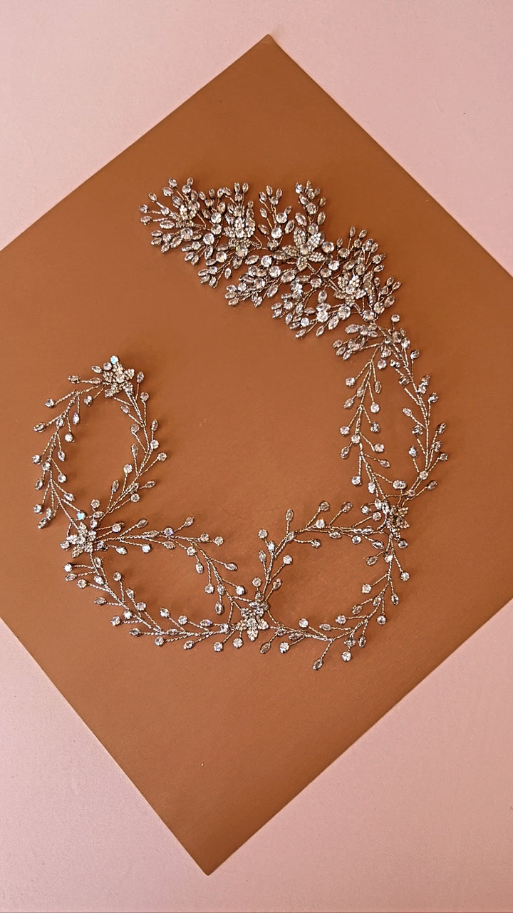 GENEVA Luxurious Bridal Headpiece