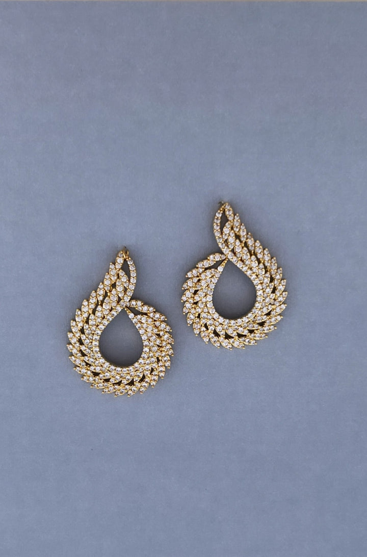 DAZZLIN Simulated Diamond Earrings