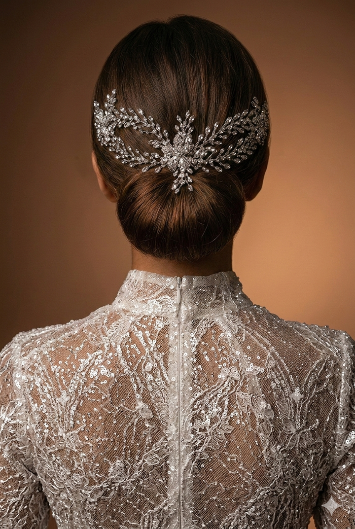 LEI-PEARLS Luxurious Swarovski Headpiece