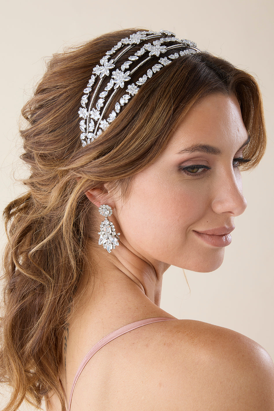 ESTELLE Swarovski Headband - Sample Sale