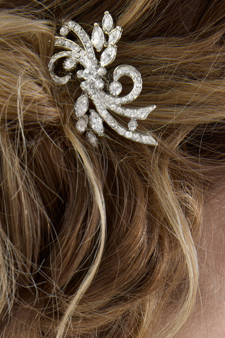 PEONY Crystal Hair Comb