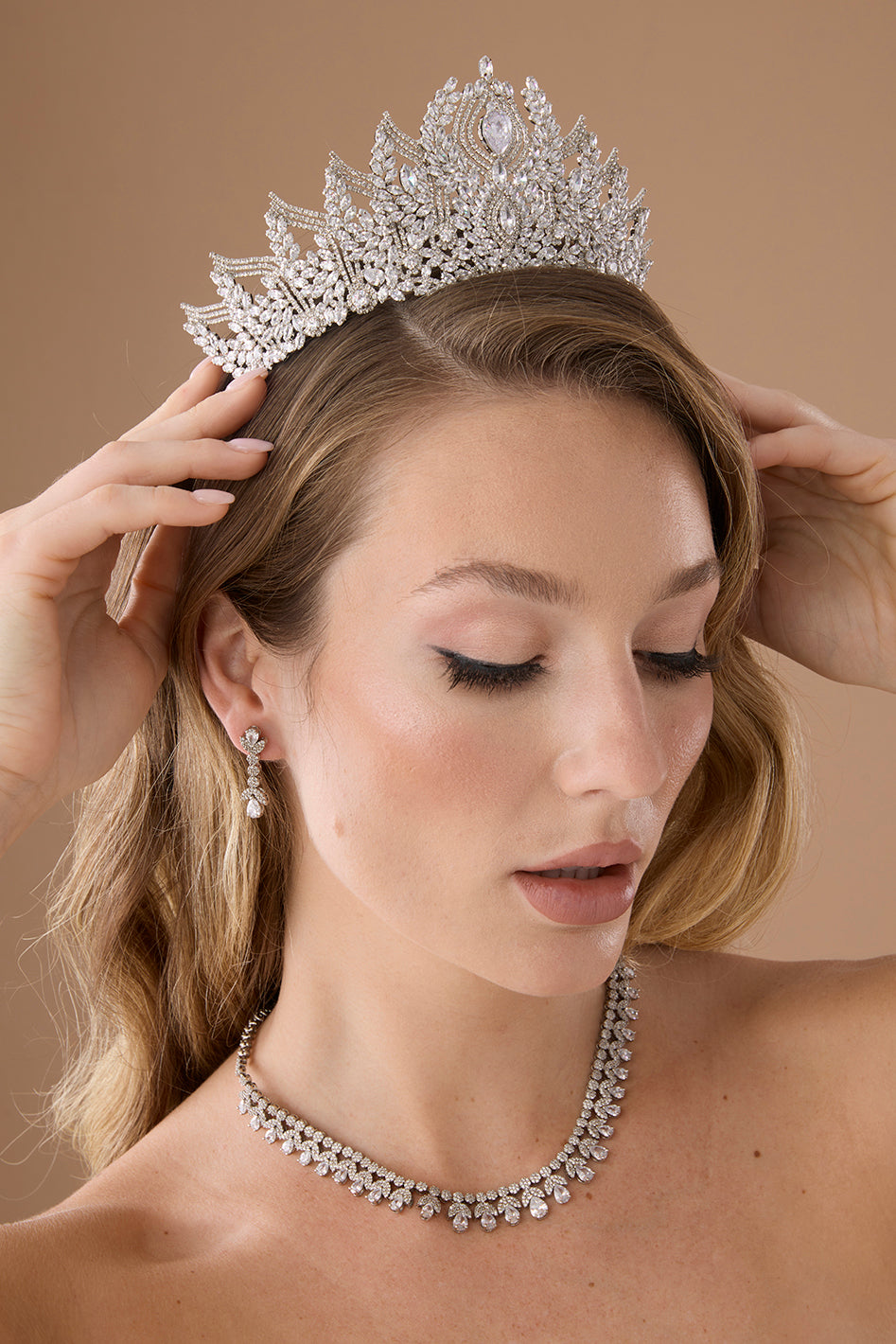 ANTOINETTE Bridal Crystal Crown