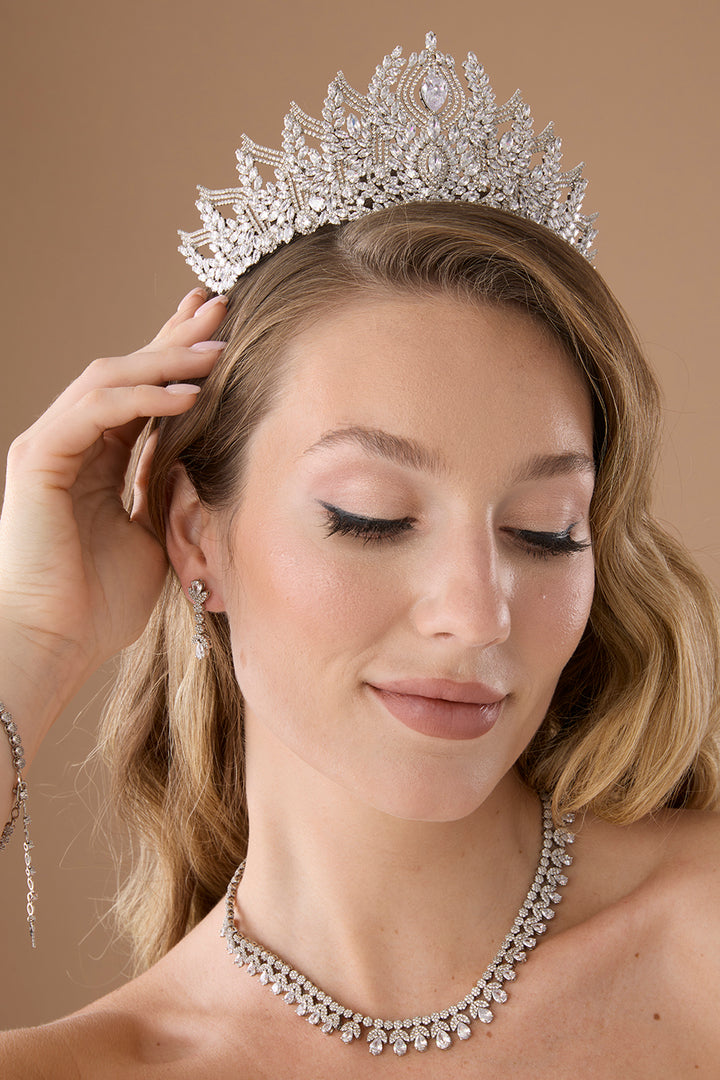 ANTOINETTE Bridal Crystal Crown