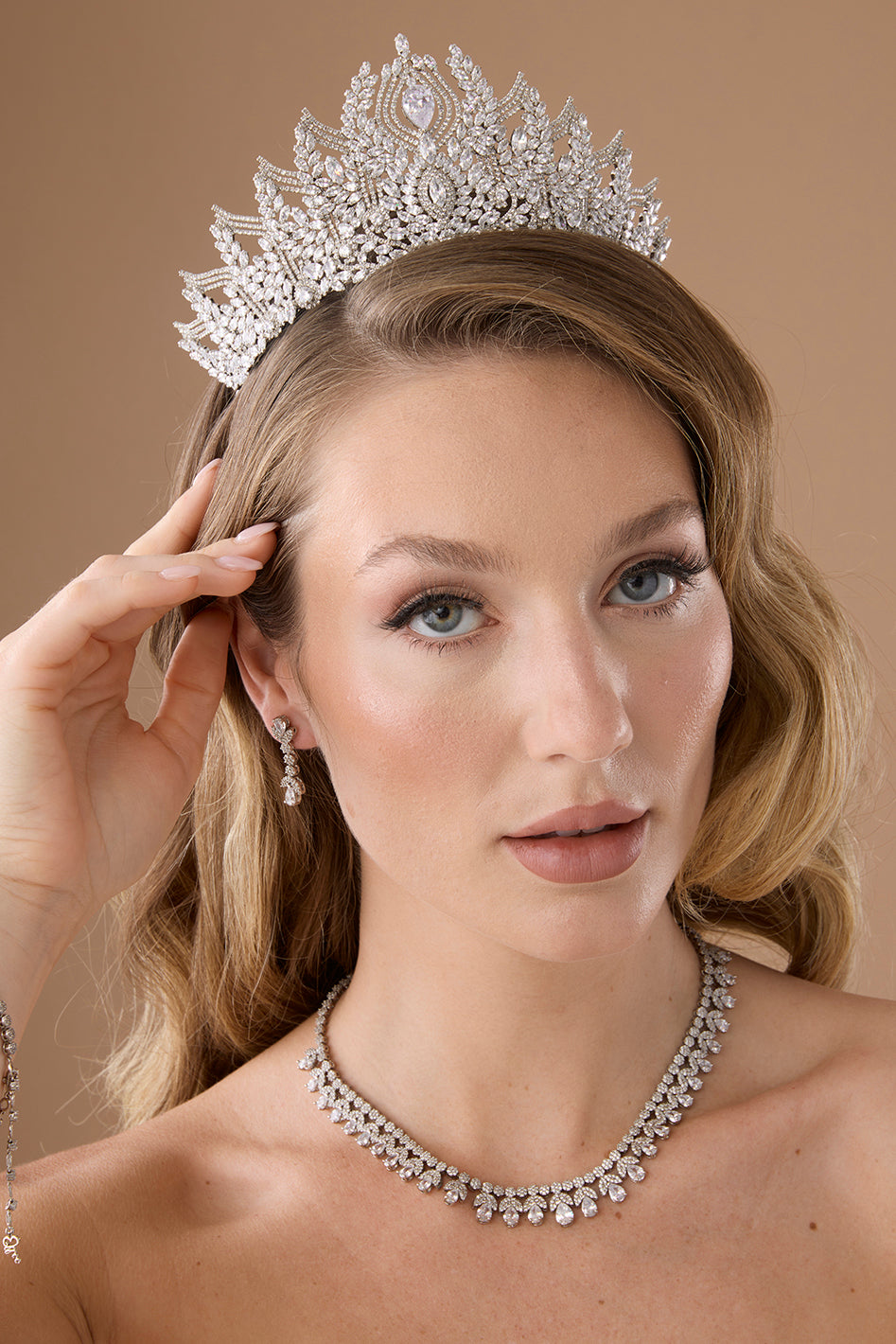 ANTOINETTE Bridal Crystal Crown