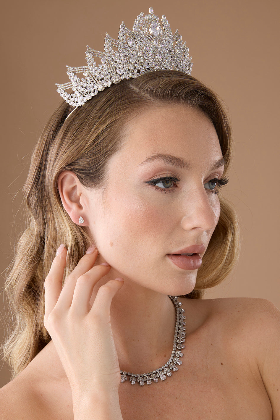 ANTOINETTE Bridal Crystal Crown