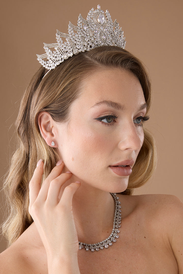 ANTOINETTE Bridal Crystal Crown