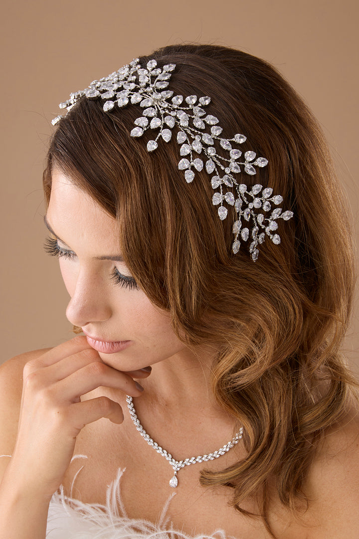 Holle Simulated Diamond Headband - Sample Sale