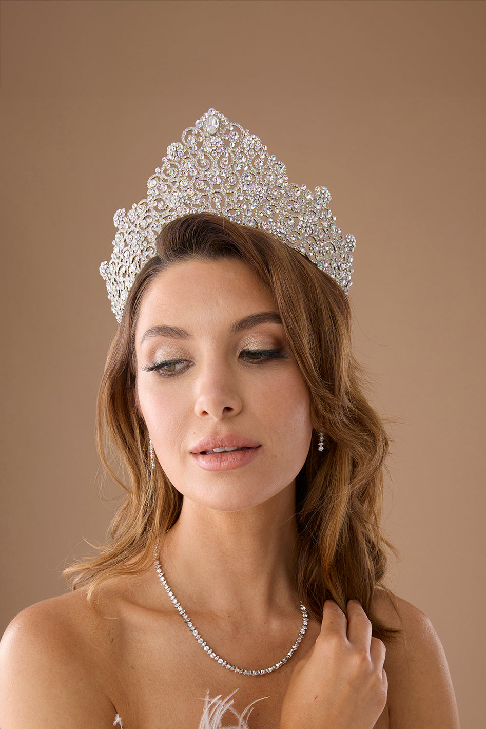 QUEEN SOPHIA Swarovski Quinceanera Crown