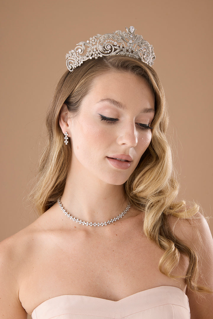 YASMIN Crystal Tiara