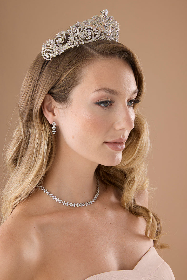 YASMIN Crystal Tiara
