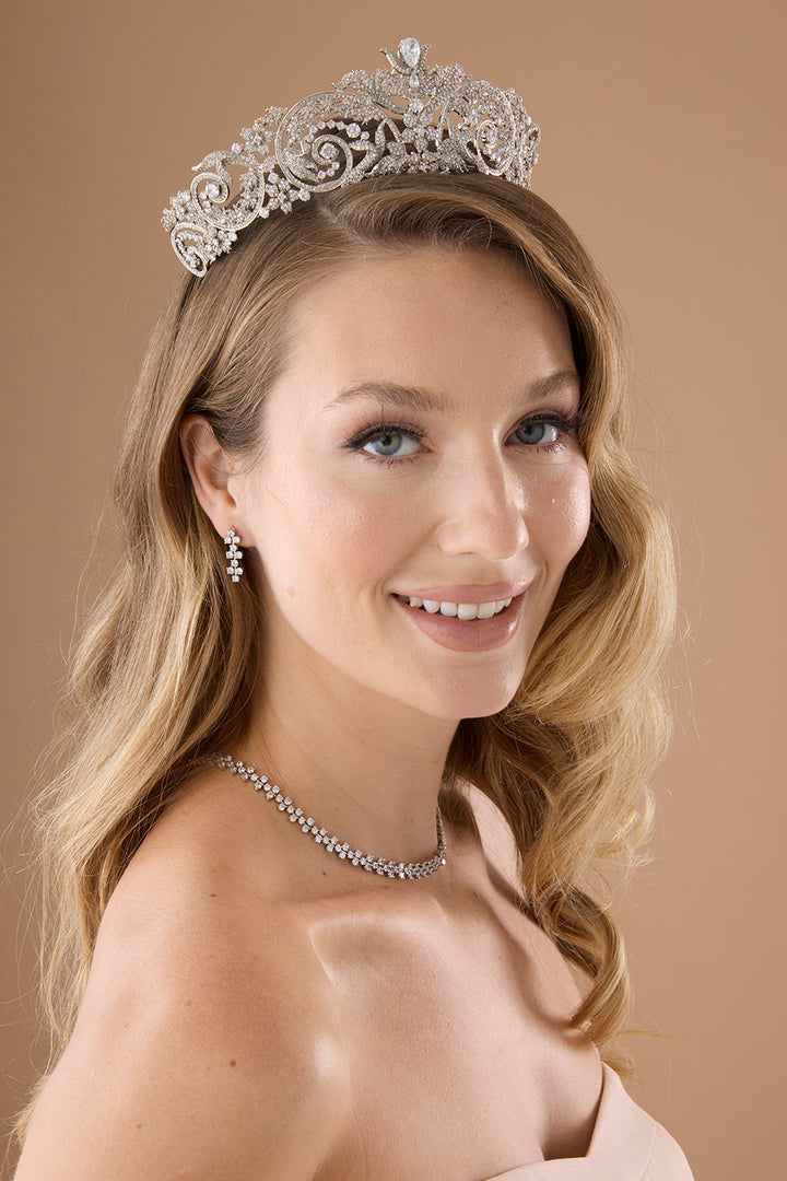 YASMIN Crystal Tiara