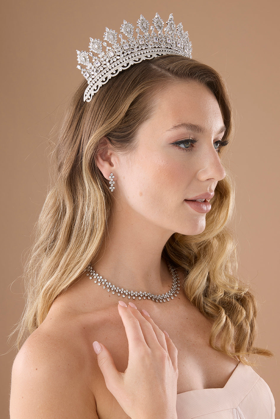 FARAH Swarovski Bridal Crown A Royal Crown.