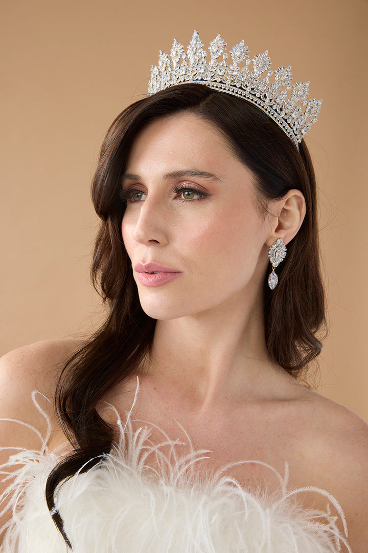 VICTORIA Crystal Tiara