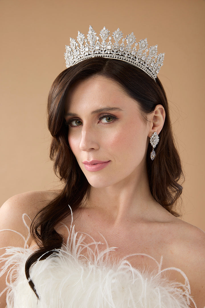 VICTORIA Crystal Tiara
