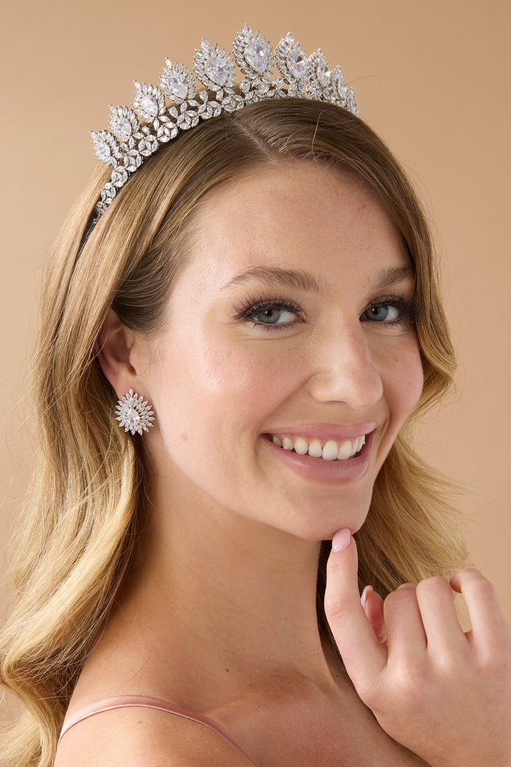 LAYLA Simulated Diamond Tiara