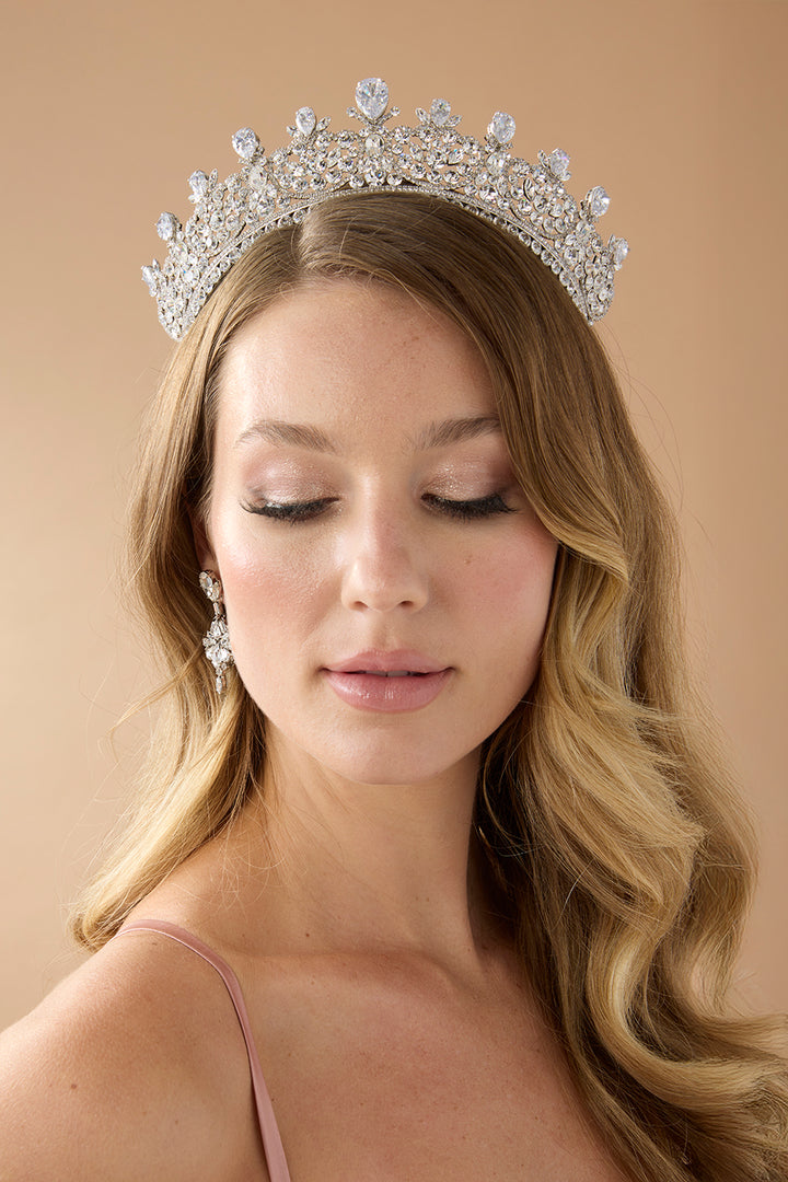 CARINA-Pearls Swarovski Crown