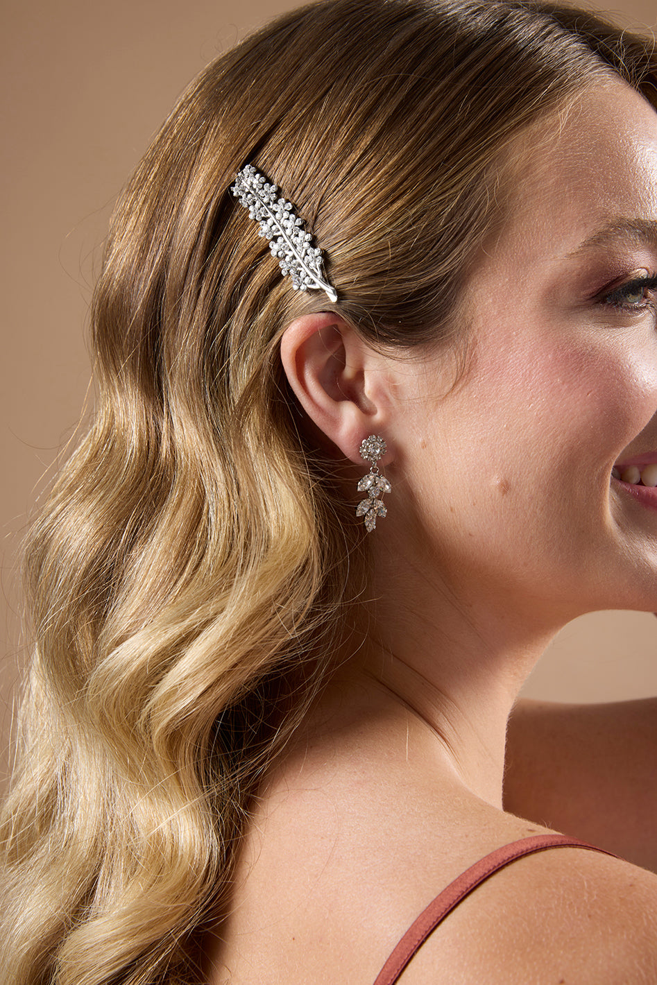 LAVENDER Crystal Hair Pin