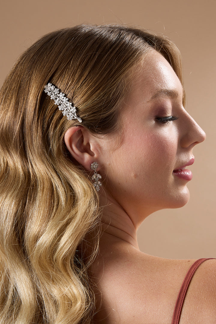 LAVENDER Crystal Hair Pin