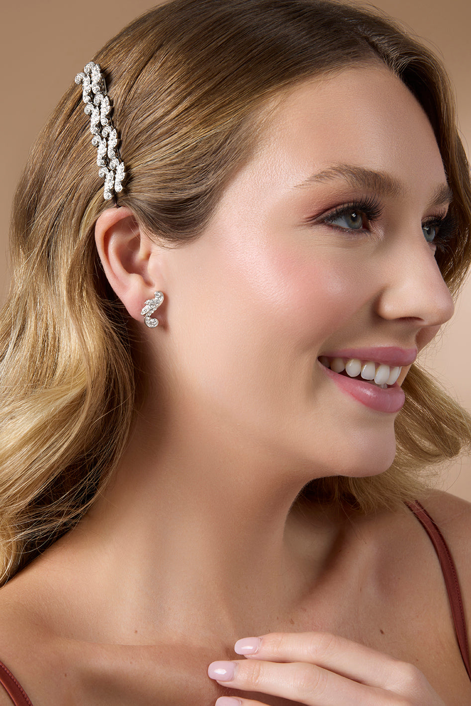 ANGEL Crystal Stud Earrings