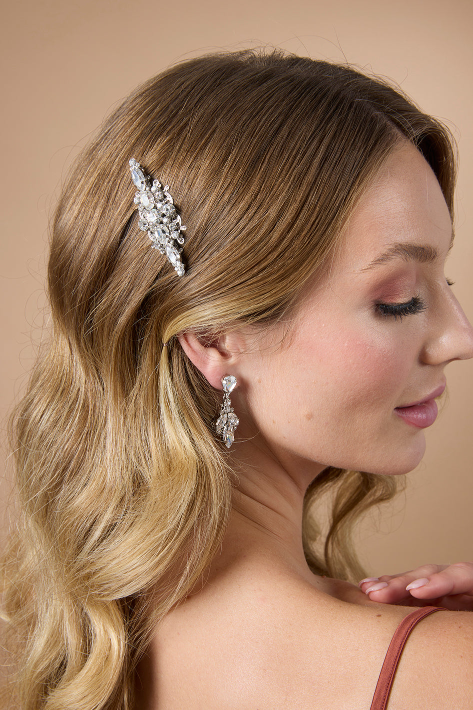 CELINE Crystal Hair Pin