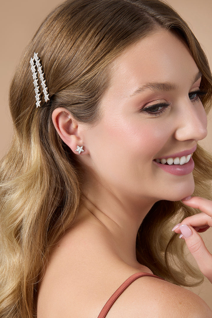 STAR Crystal Stud Earrings